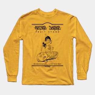 Katana Banana Fruit Stand Long Sleeve T-Shirt